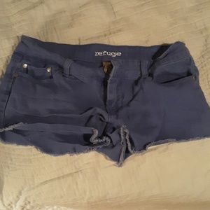 Refuge blue shorts